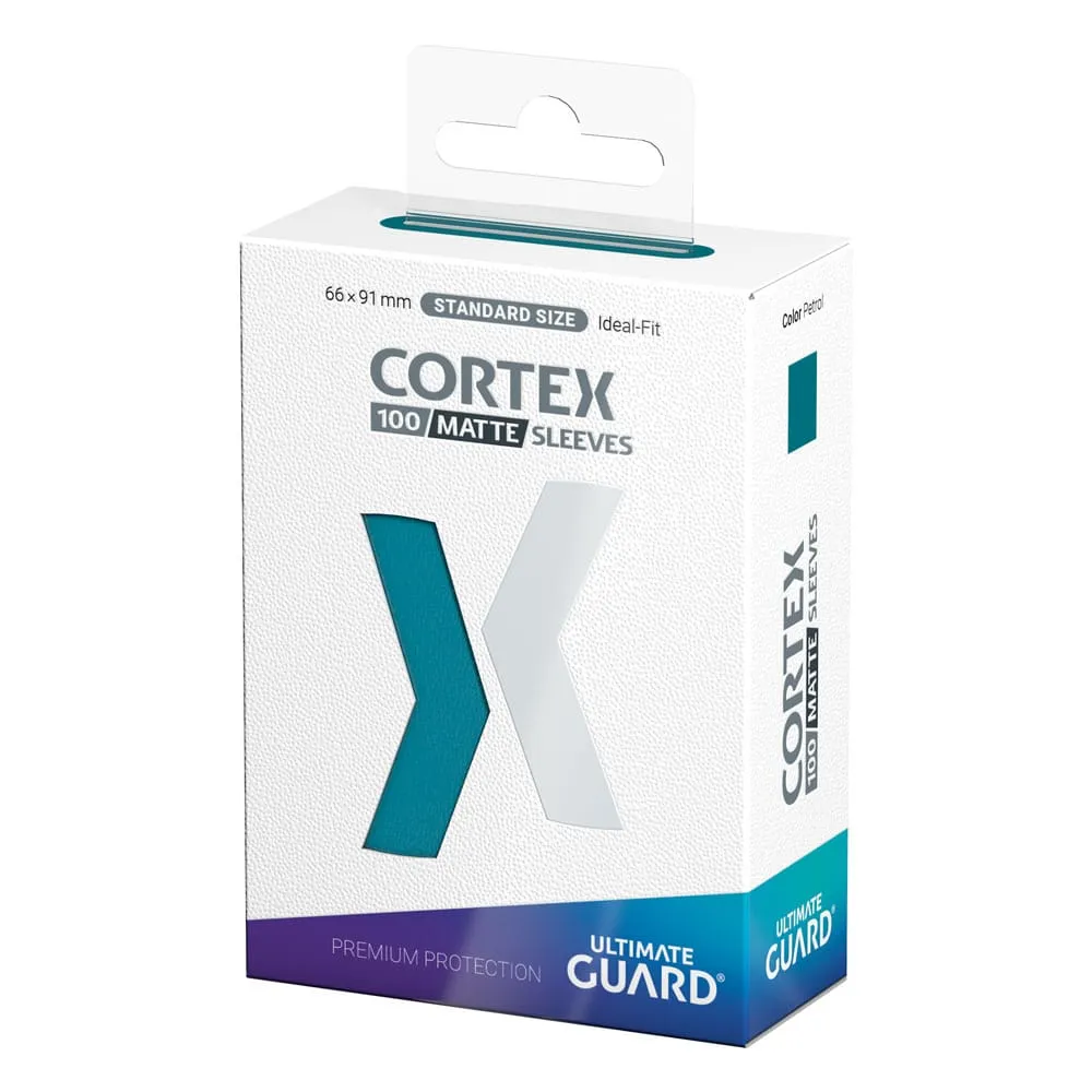 Ultimate Guard Cortex Sleeves Matte Standard Size 66 x 91 mm (100 Sleeves) - Petrol